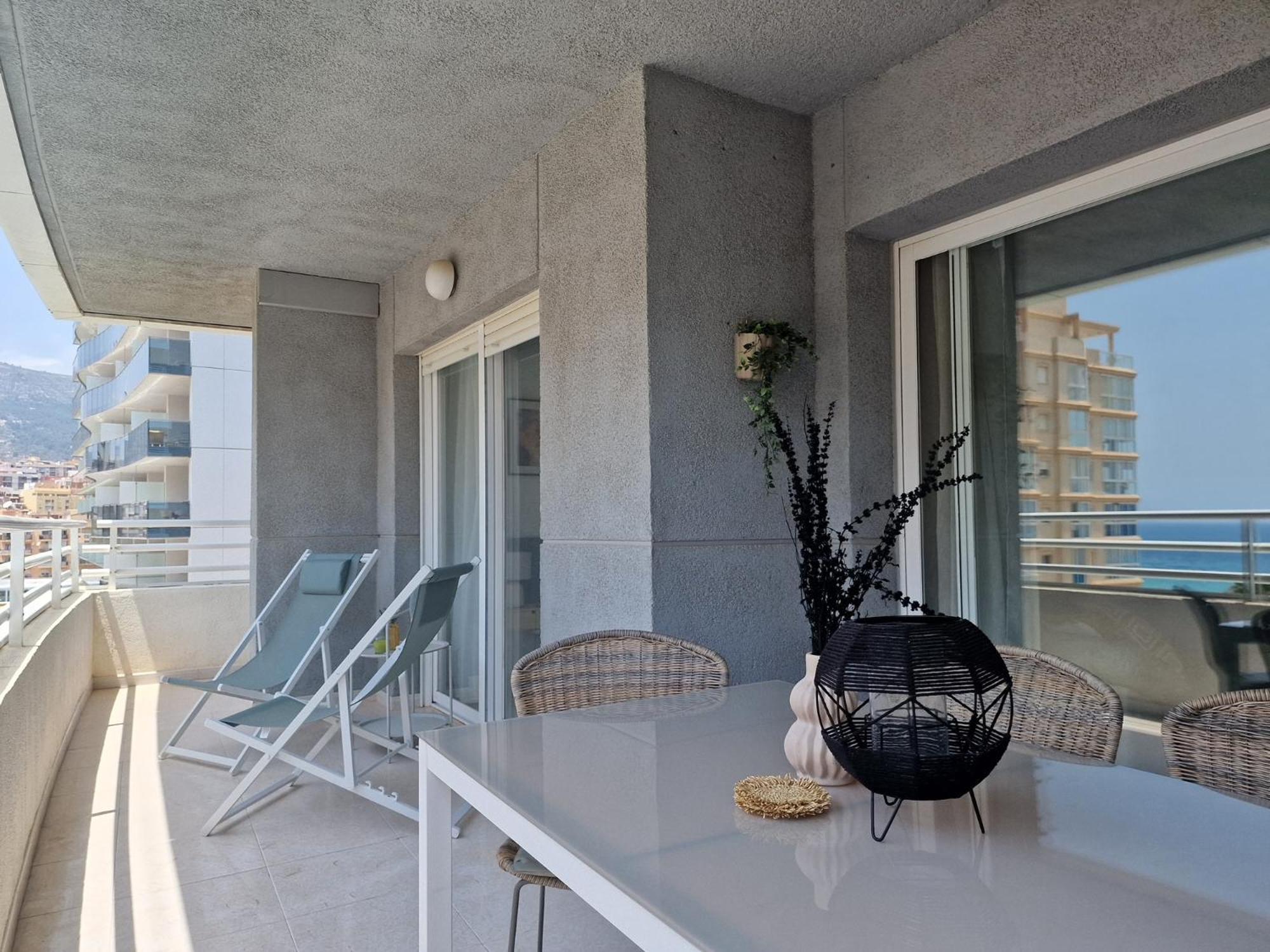 Cozy Apartment Apolo XIV Seaview Calpe Exterior foto
